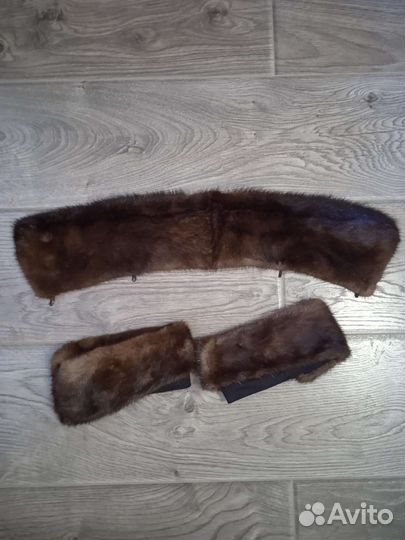 Меховые натуральные воротники