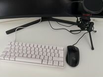 Мышь, клавиатура, микрофон - игровые