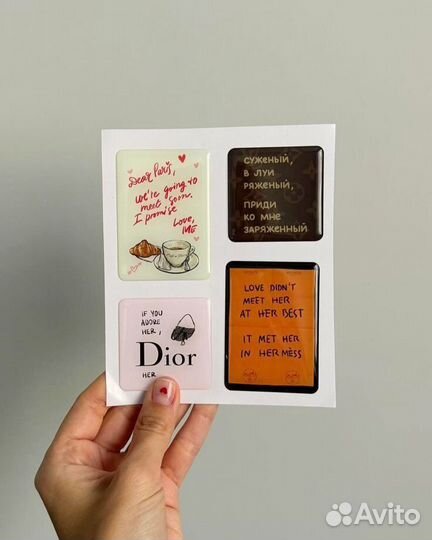 3D стикеры с логотипом вашей компании