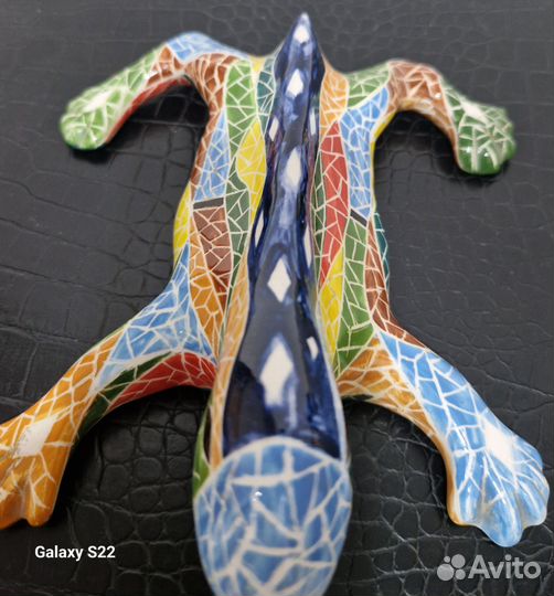 Антонио Гауди мозаика Саламандра