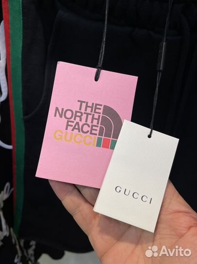 The North Face x Gucci хлопковые шорты XXL