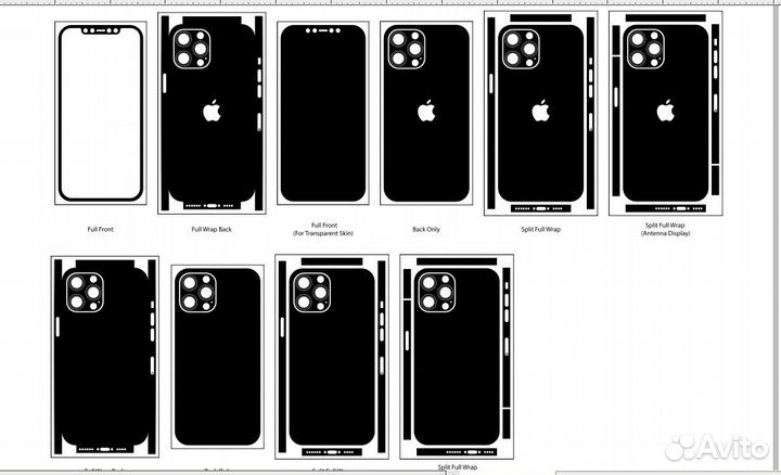 Лекала для телефонов