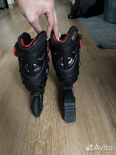 Ролики раздвижные 31-36 с защитой и сумкой