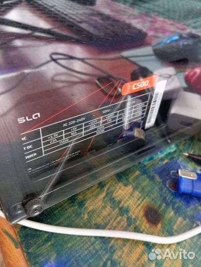 Игровой компьютер с монитором