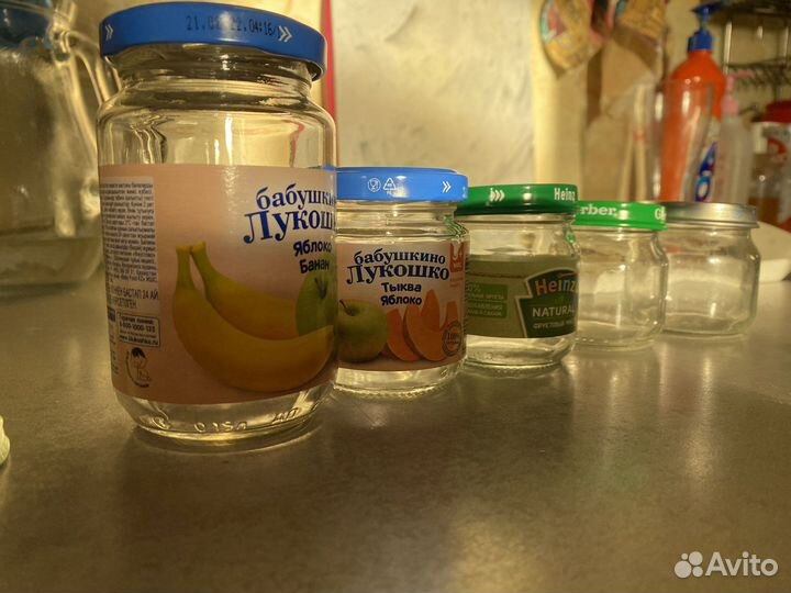 Баночки из под детского питания