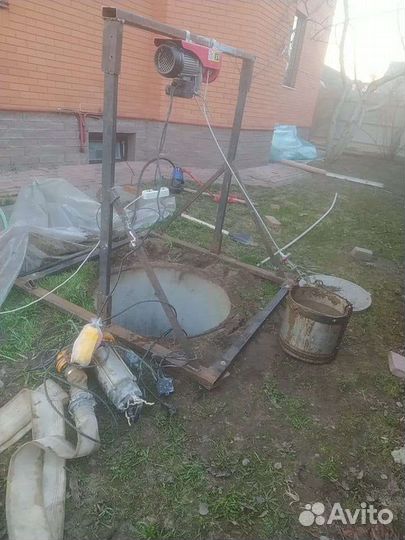 Чистка питьевых колодцев