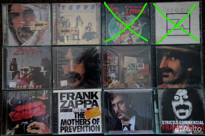 Frank Zappa - remastered CD ryko disc 1995