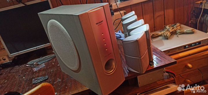 Домашний кинотеатр sharp с акустикой 5.1