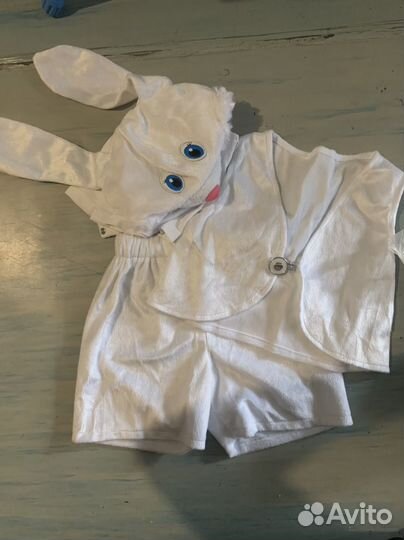 Костюм зайчика на 2 года