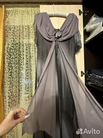 Вечернее платье в пол 50 размер