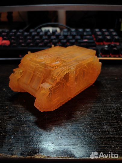 Печать на 3D принтере смолой