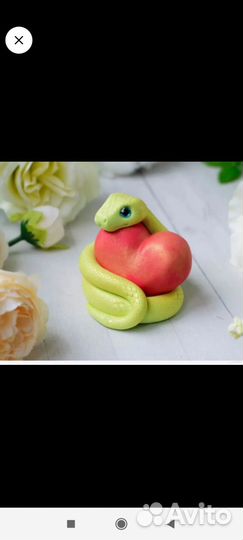 Формы молды для свечей, гипса, змея