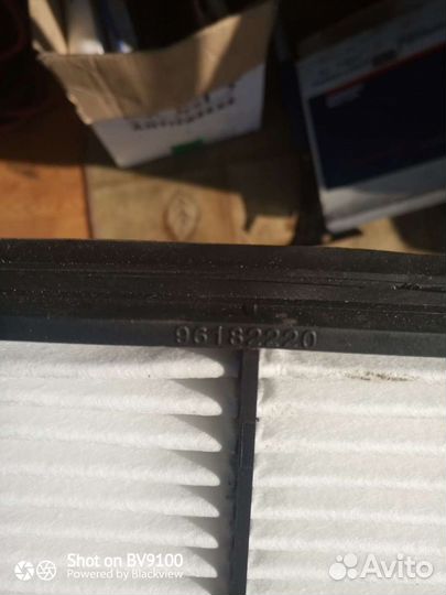 Воздушный и салонный фильтр Шевроле ланос