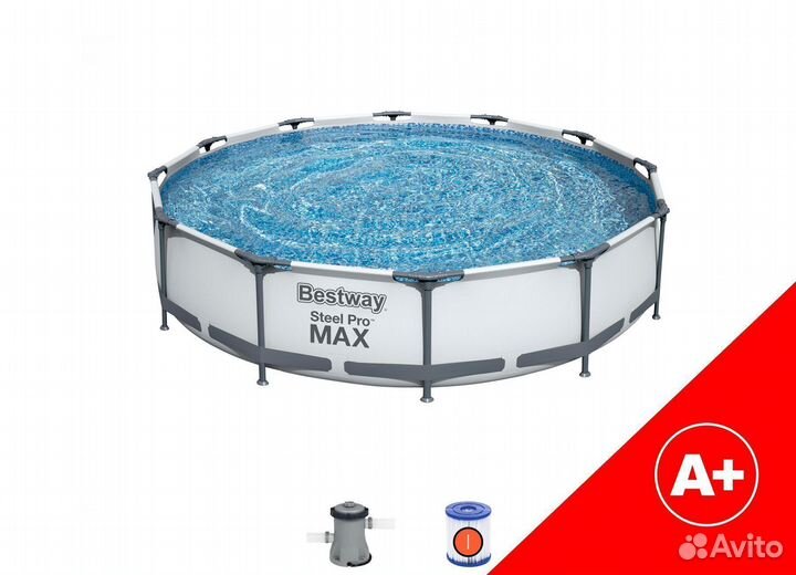 Каркасный бассейн Bestway 366х76 см арт 56416