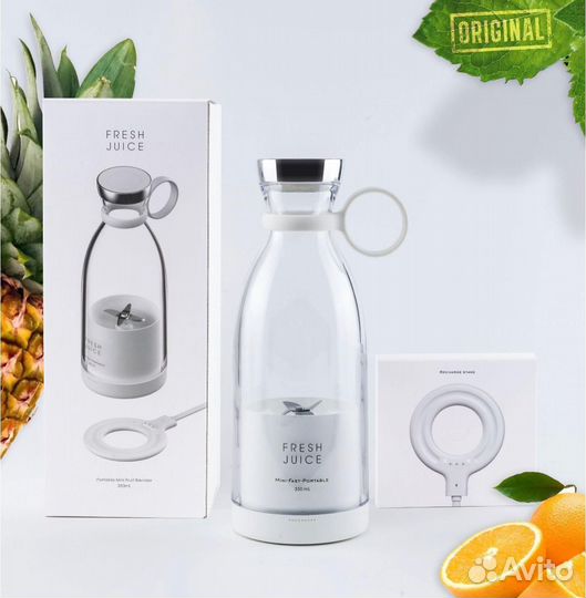 Блендер xiaomi беспроводной новый 380 мл оригинал