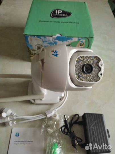 Камера видеонаблюдения 4g с симкартой 4Мп