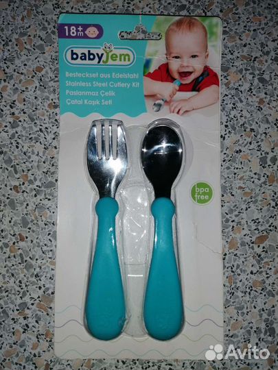 Детский Набор столовых приборов (Турция)