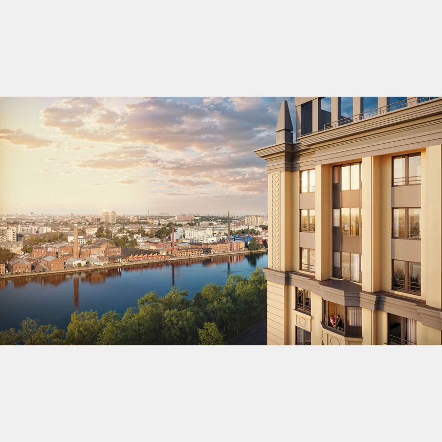 2-к. квартира, 66,9 м², 15/15 эт.