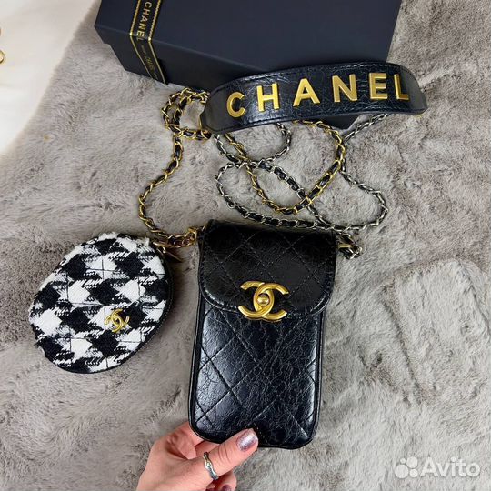 Сумка Chanel vip gift кросс боди / для телефона