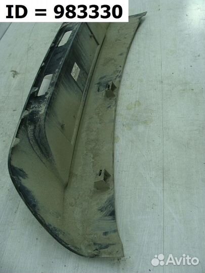 Накладка заднего бампера Kia Rio