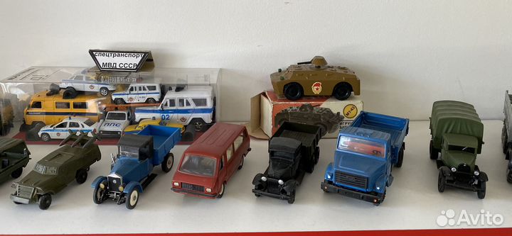 Машинки СССР формат 1:43