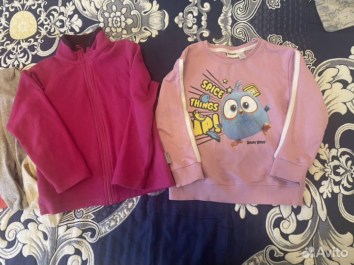 Пакет вещей на девочку 110-116 см