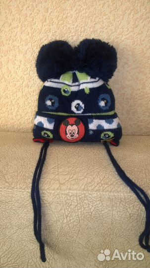 Зимняя шапка на мальчика