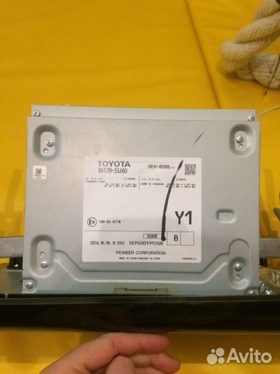 Автомагнитола toyota camry 70