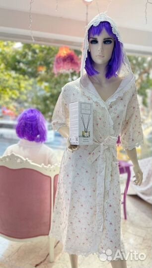 Халат вафельный roses estee masion DOR размер S