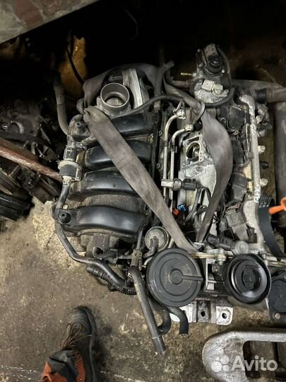 Двигатель volkswagen golf mk5 1.6i bag