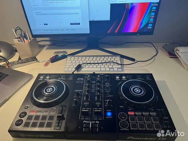 Dj контроллер pioneer ddj 400 купить в Москве | Хобби и отдых | Авито