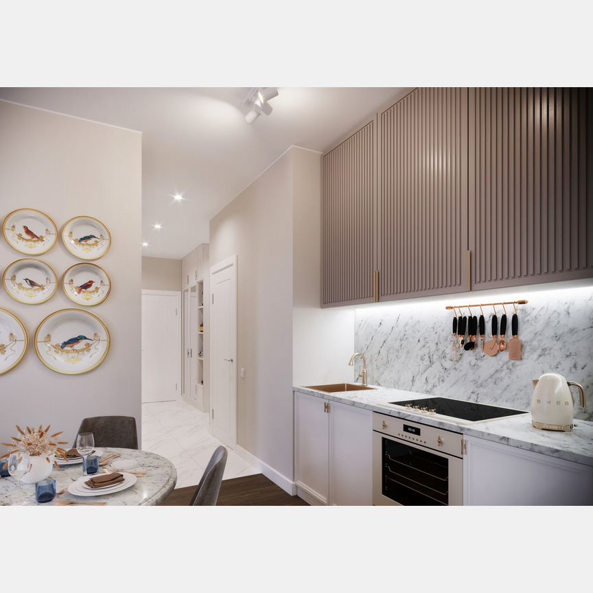 2-к. квартира, 54,6 м², 16/22 эт.