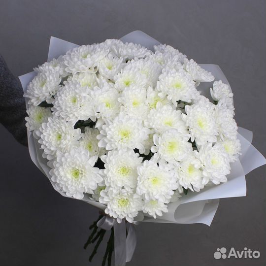 Букет из кустовой хризантемы