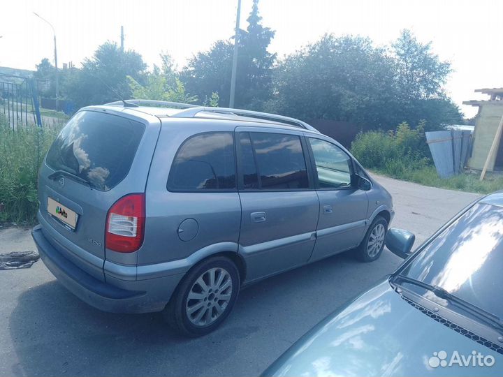 Opel Zafira 1.6 МТ, 2005, 220 000 км