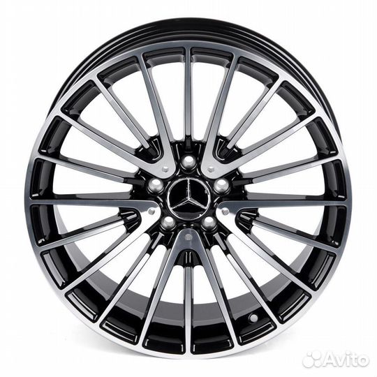 Кованые разноширокие диски Mercedes R19