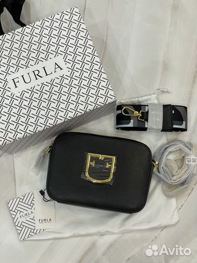 Сумка Furla brava, черная