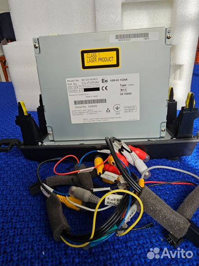 C D аудиосистема с блю туз Rav4 2013-2015 г