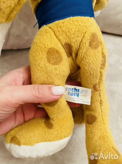 Олимпийский гепард сочи 2014 мягкий