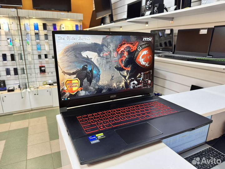 Игровой MSI Katana i5/8/256/RTX2050/Гарантия