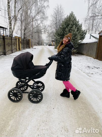 Коляска 2 в 1 adamex retro shantal