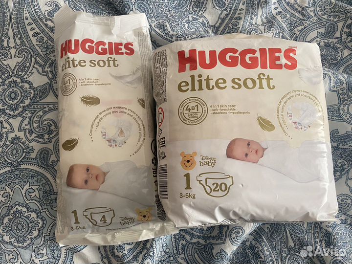 Памперсы подгузники Huggies