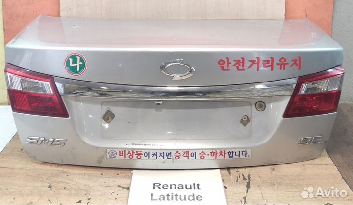 Крышка багажника Renault Latitude, 2013г