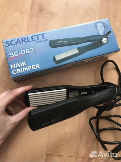 Щипцы гофре Scarlett sc-063