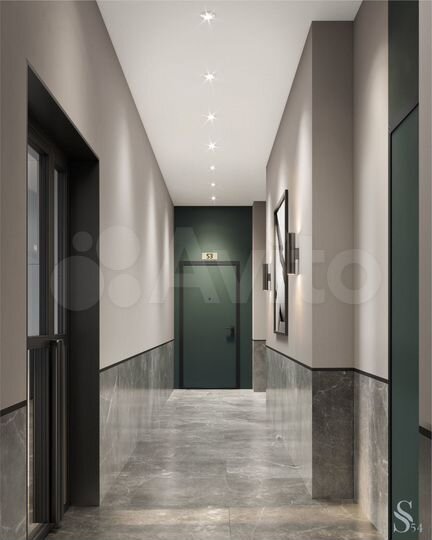 2-к. квартира, 63 м², 10/12 эт.