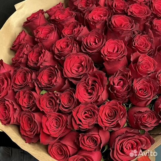 Букет роз 25 роз 51 роза 101 роза цветы