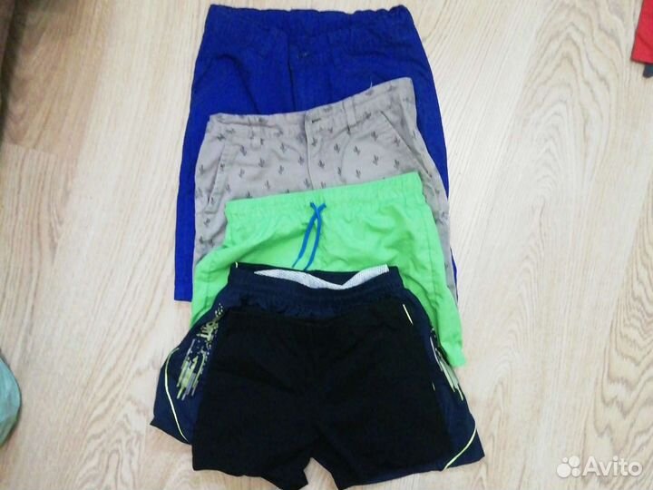 Рубашки, толстовка, футболки, шорты 128