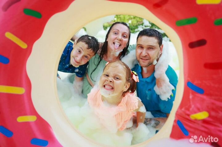 Пенная вечеринка на детский и взрослый праздник