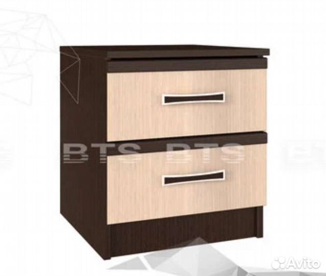 Тумбы прикроватные 2шт венге/лоредо