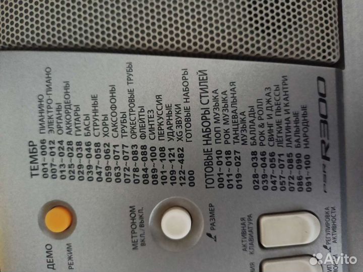 Yamaha psr r300