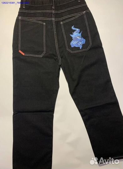 Джинсы Jnco Синий Огонь